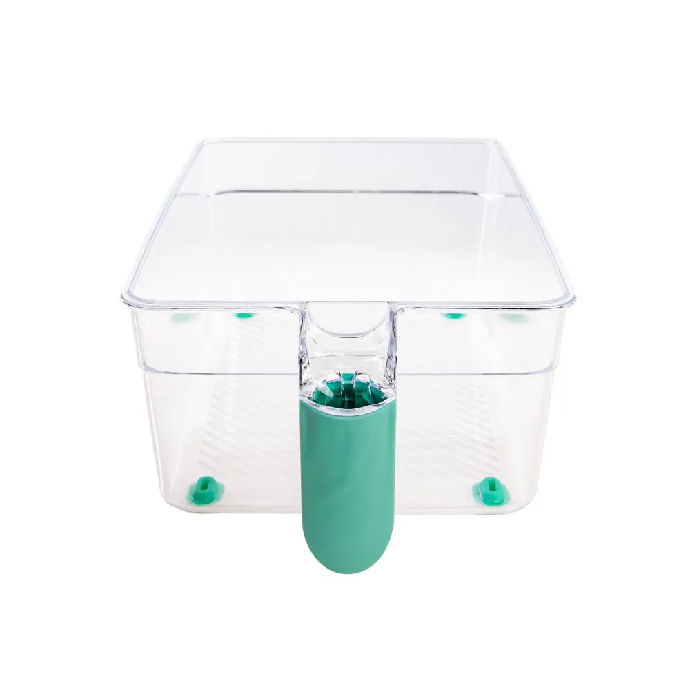 1 Fridge Freezer Bin Pantry Organizer Cabinet Kitchen Food Space Saver BPA Free