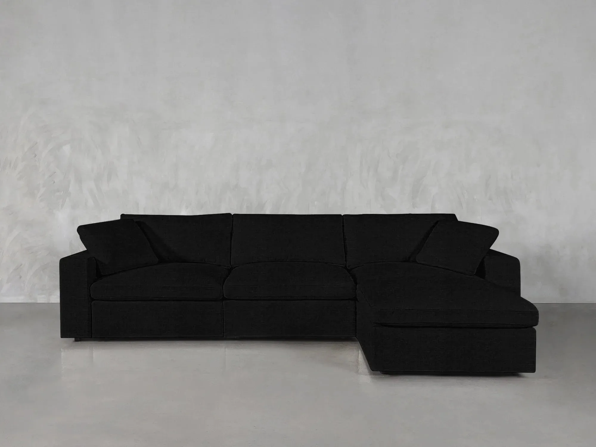 4-Seat Modular Chaise Sectional by Couch.com