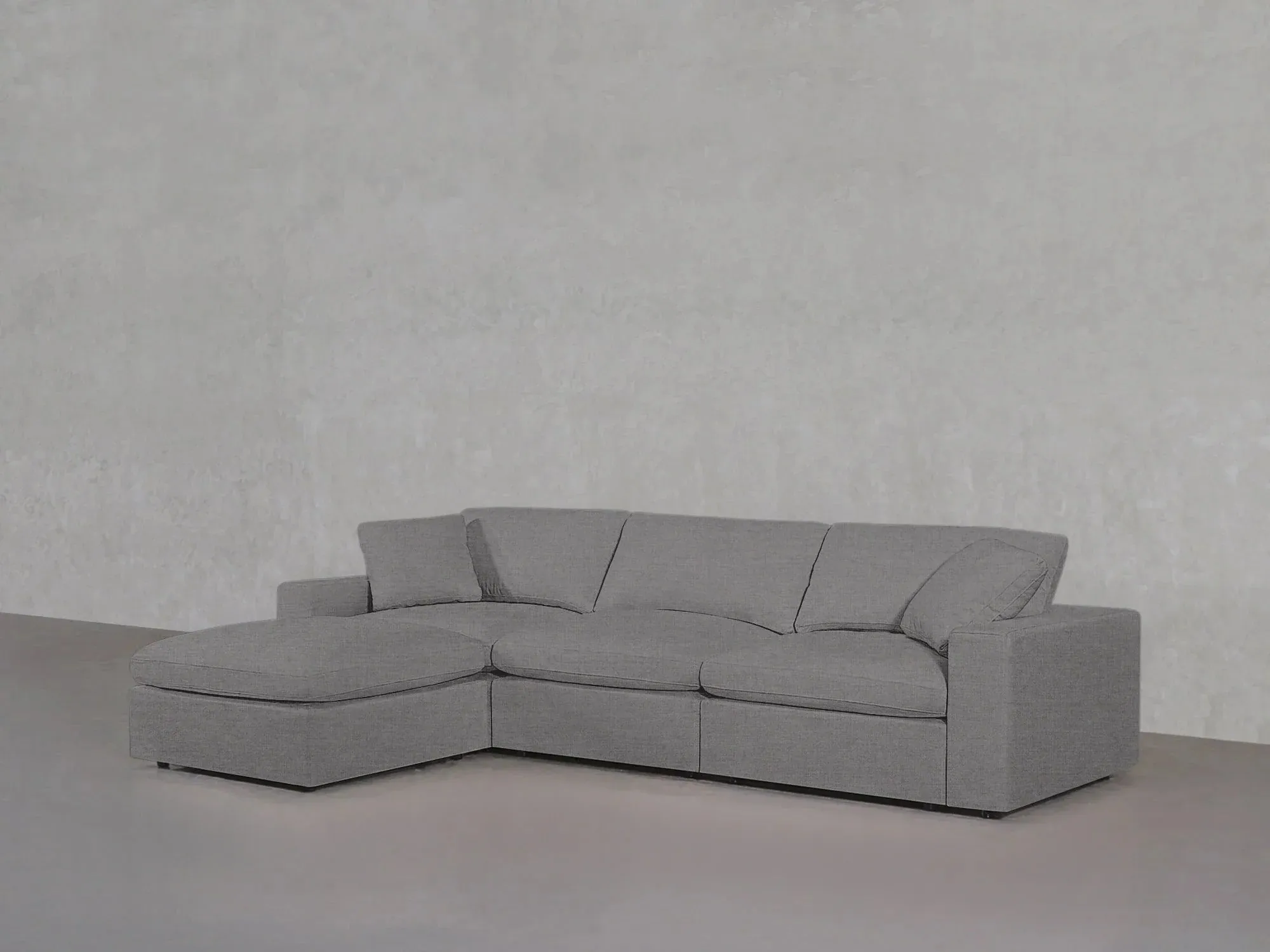 4-Seat Modular Chaise Sectional by Couch.com