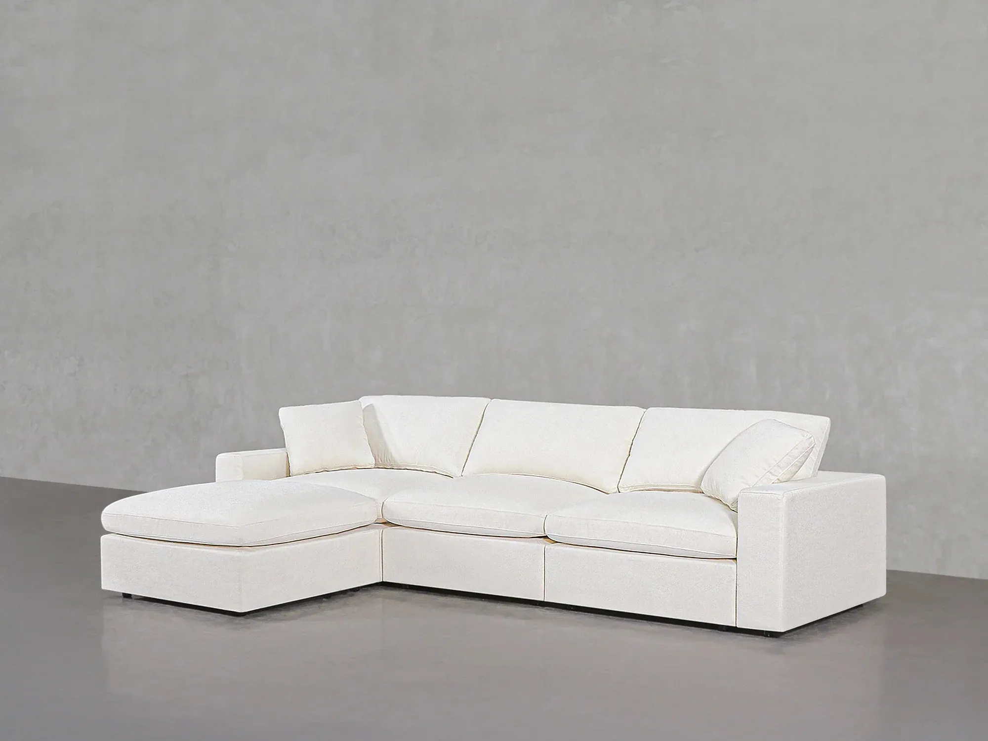 4-Seat Modular Chaise Sectional by Couch.com