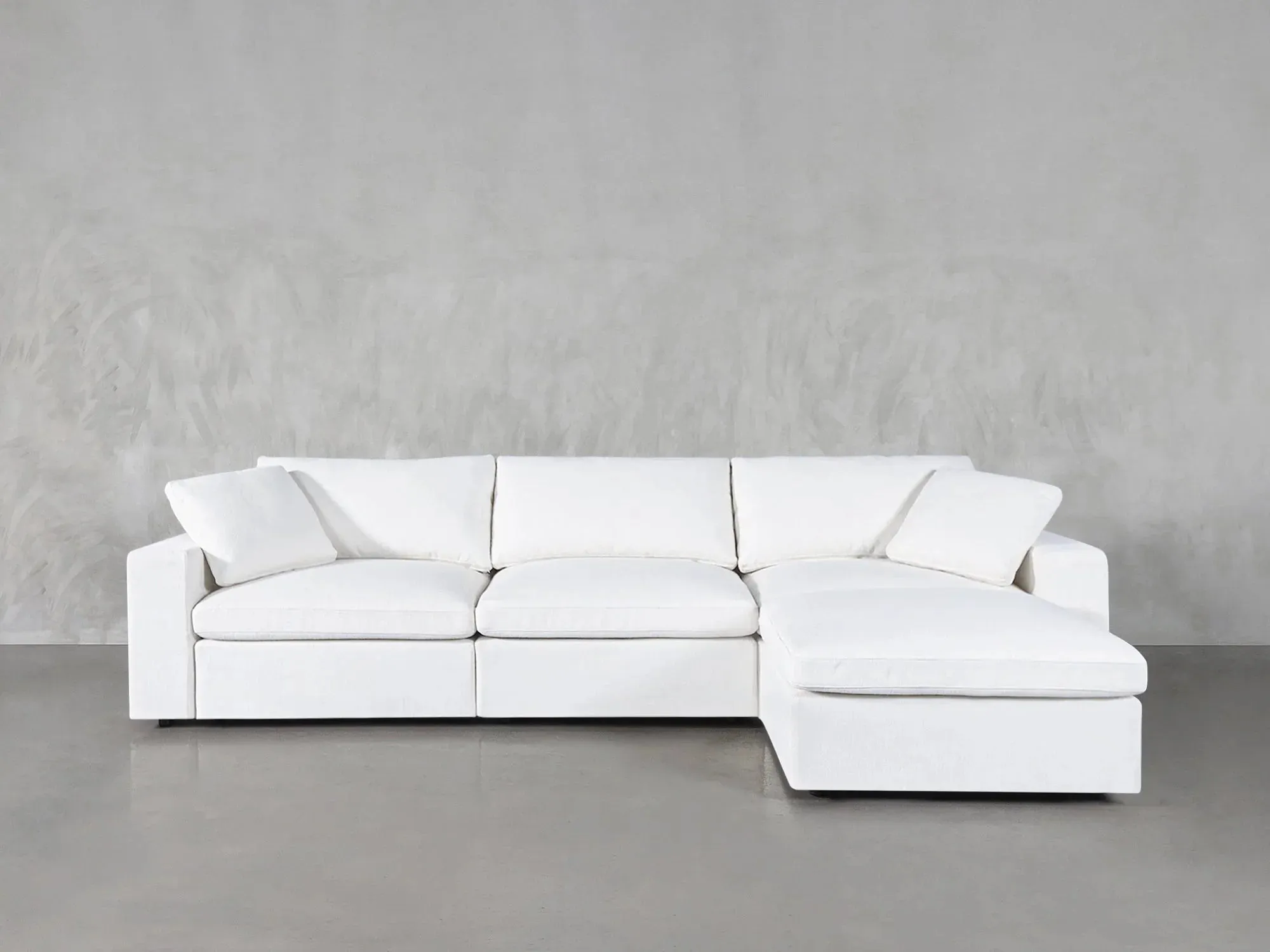 4-Seat Modular Chaise Sectional by Couch.com