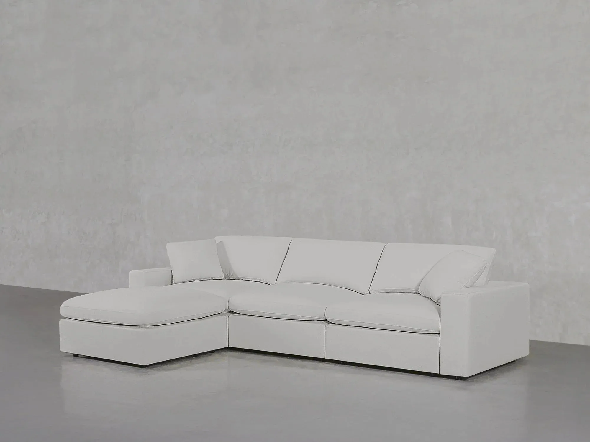 4-Seat Modular Chaise Sectional by Couch.com