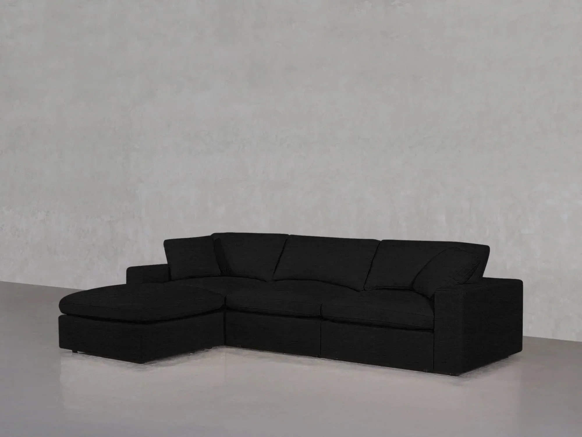 4-Seat Modular Chaise Sectional by Couch.com