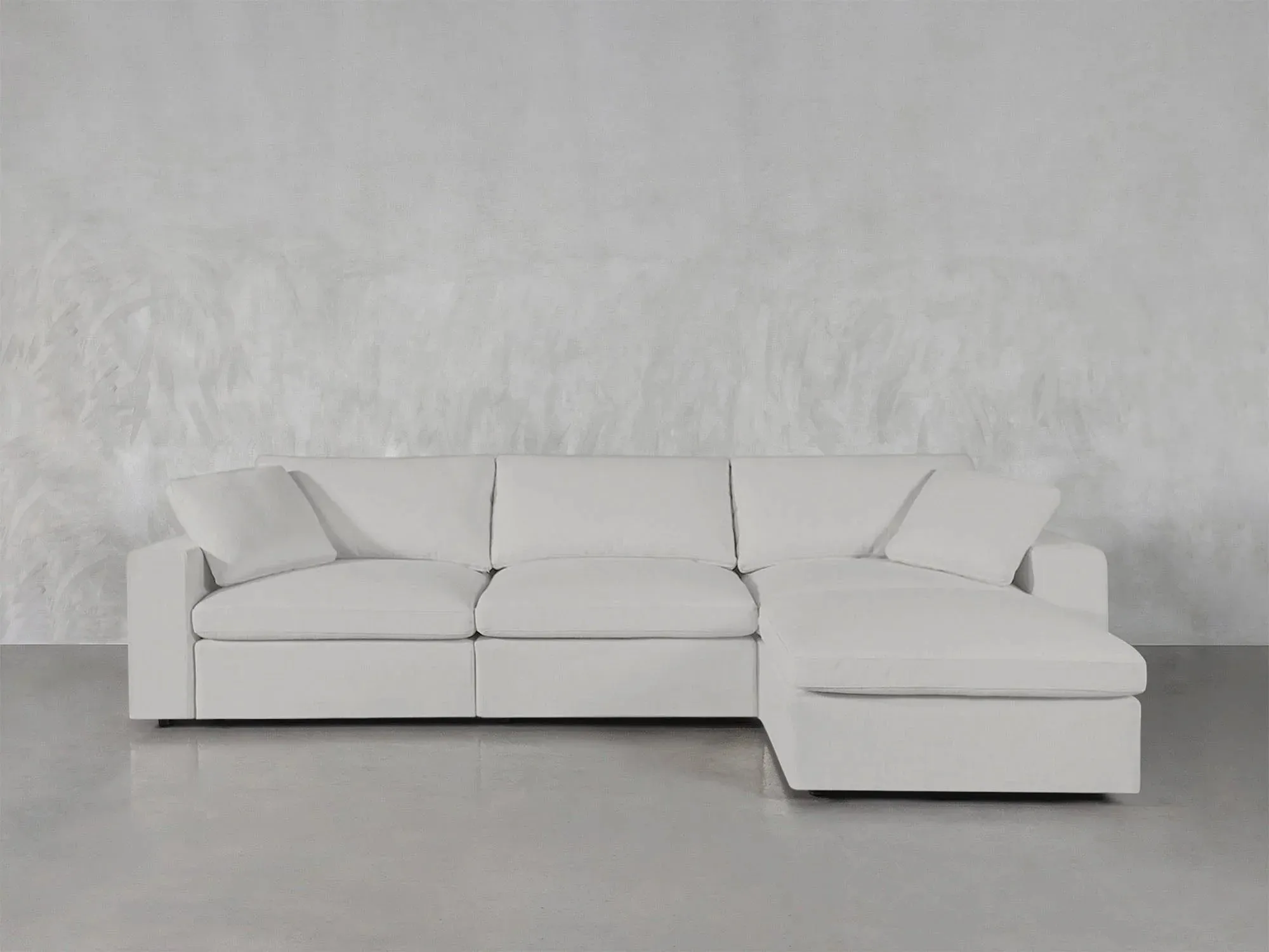 4-Seat Modular Chaise Sectional by Couch.com