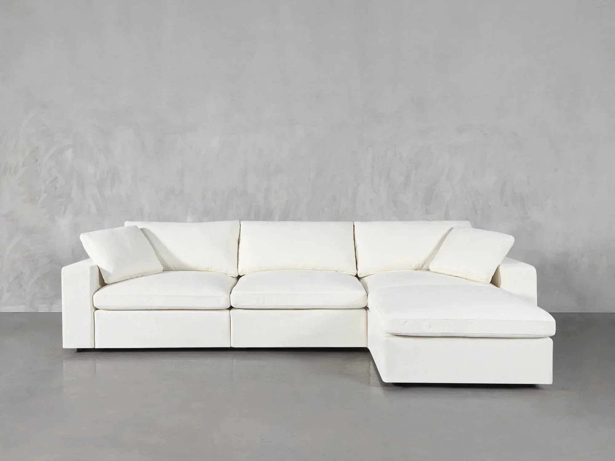 4-Seat Modular Chaise Sectional by Couch.com