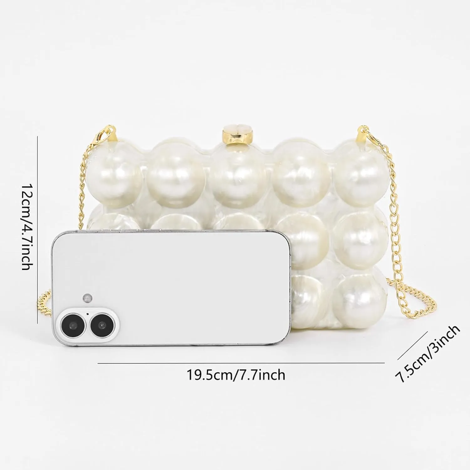 Acrylic Purses For Women,Small Crossbody Bag Elegant Wedding Bride Purse Designer Dupes Dress Evening Luxury Handbags