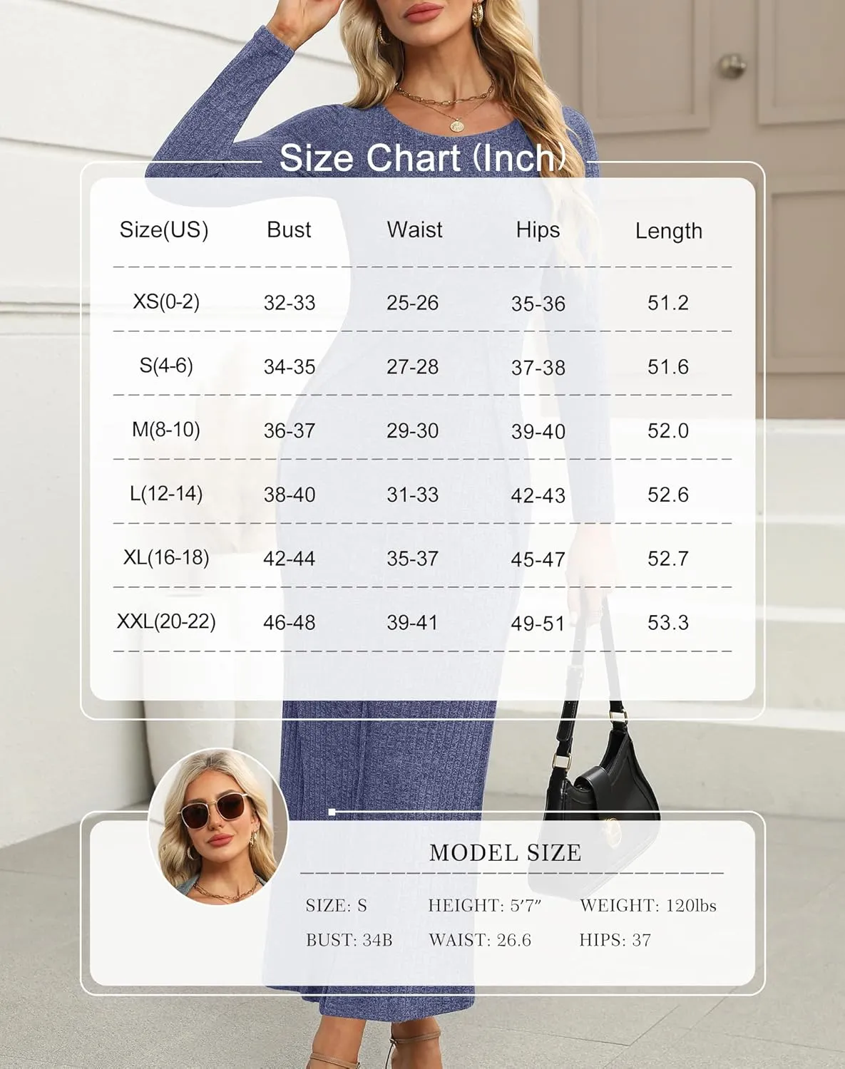Annebouti Womens 2025 Spring Long Sleeve Ribbed Knit Sweater Maxi Dress Elegant Crew Neck Wedding Guest Long Dresses