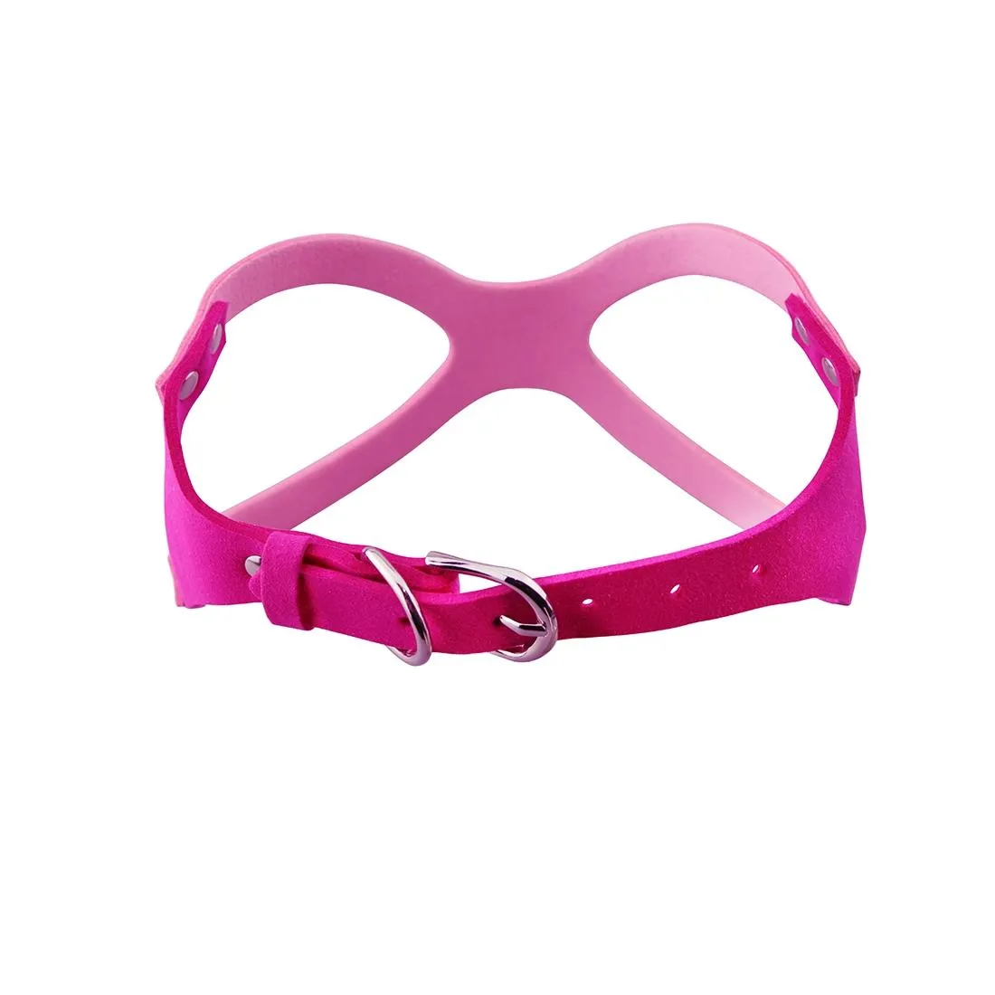 Breathable Microfiber Dog Chest Strap Size L Magenta