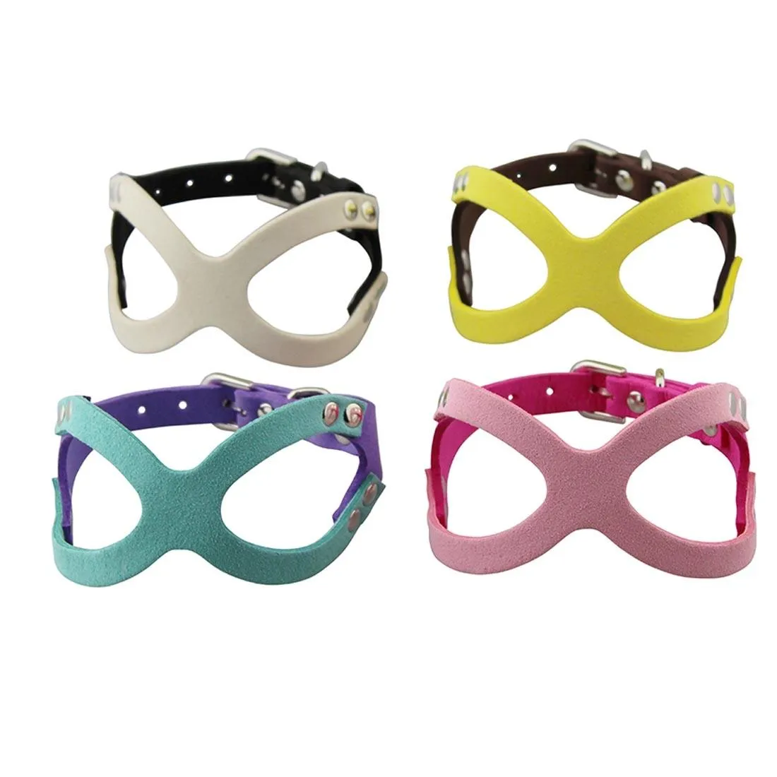 Breathable Microfiber Dog Chest Strap Size L Magenta
