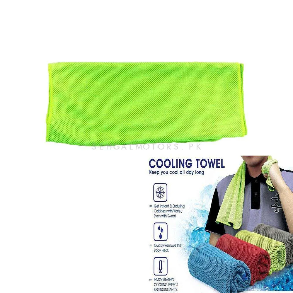 Cooling Towel For Instant Cooling Relief - Multi
