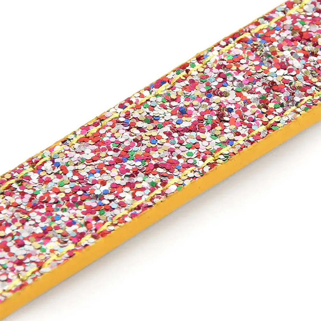 Customized Pet Collars with Colorful Bling