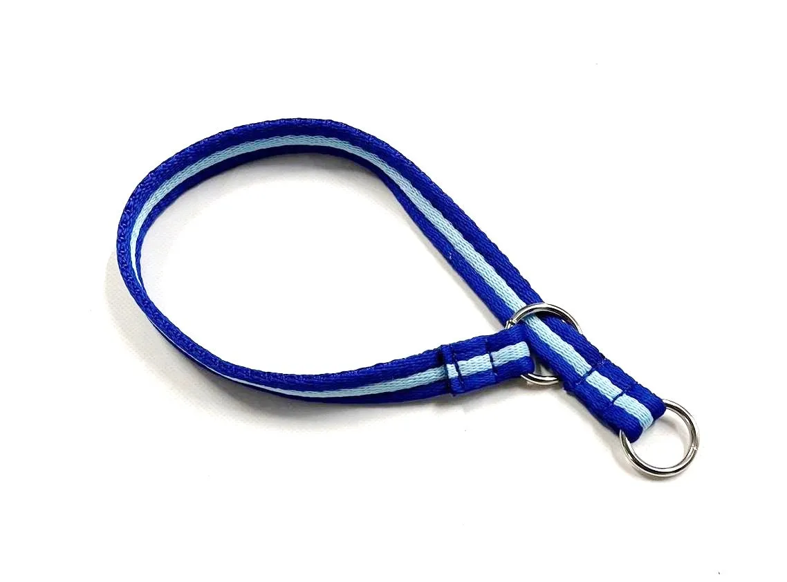 Dog Slip Collar 20" Neck Size 20mm 25mm Soft Air Webbing Various Colours