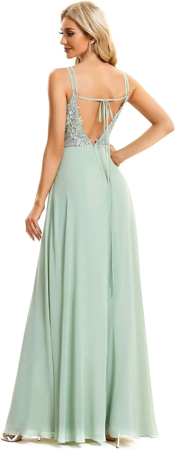 Ever-Pretty Women's Sexy Chiffon Multi-Way Backless A-Line Convertible Bridesmaid Dress 01692