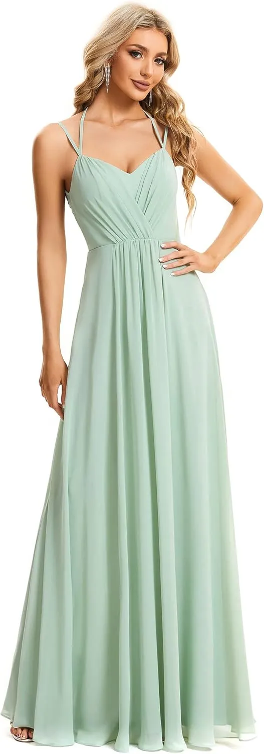 Ever-Pretty Women's Sexy Chiffon Multi-Way Backless A-Line Convertible Bridesmaid Dress 01692