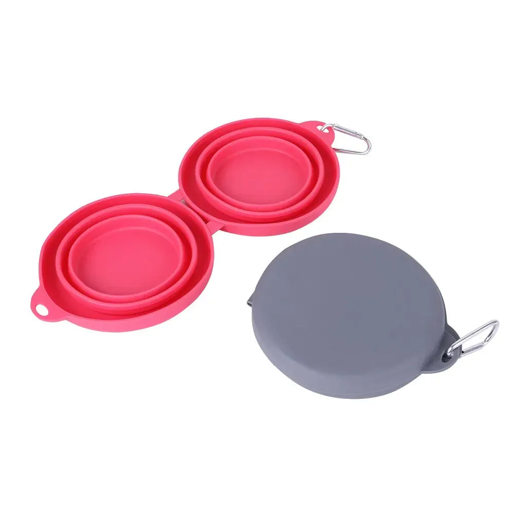 Foldable Double Bowl Feeder
