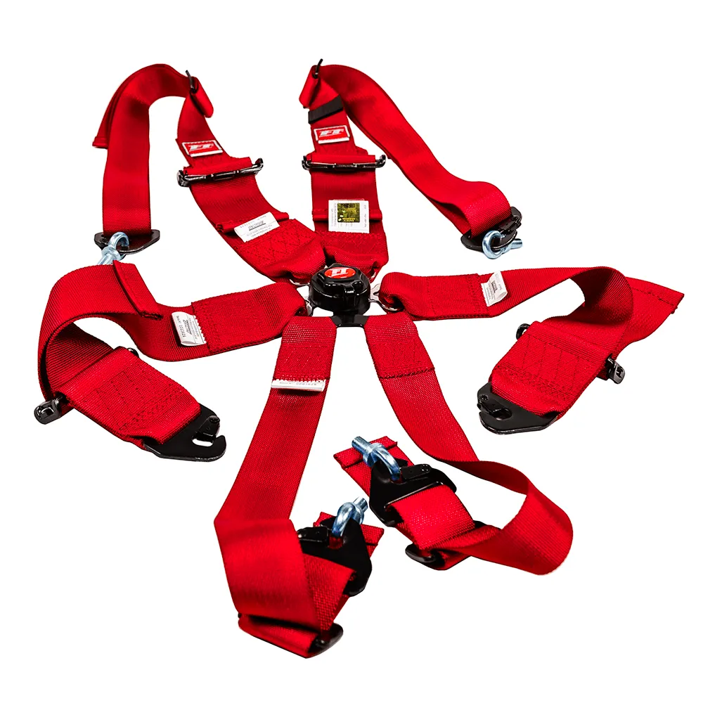 FT PRO 6 Point Camlock Racing Harness FIA 2/3"