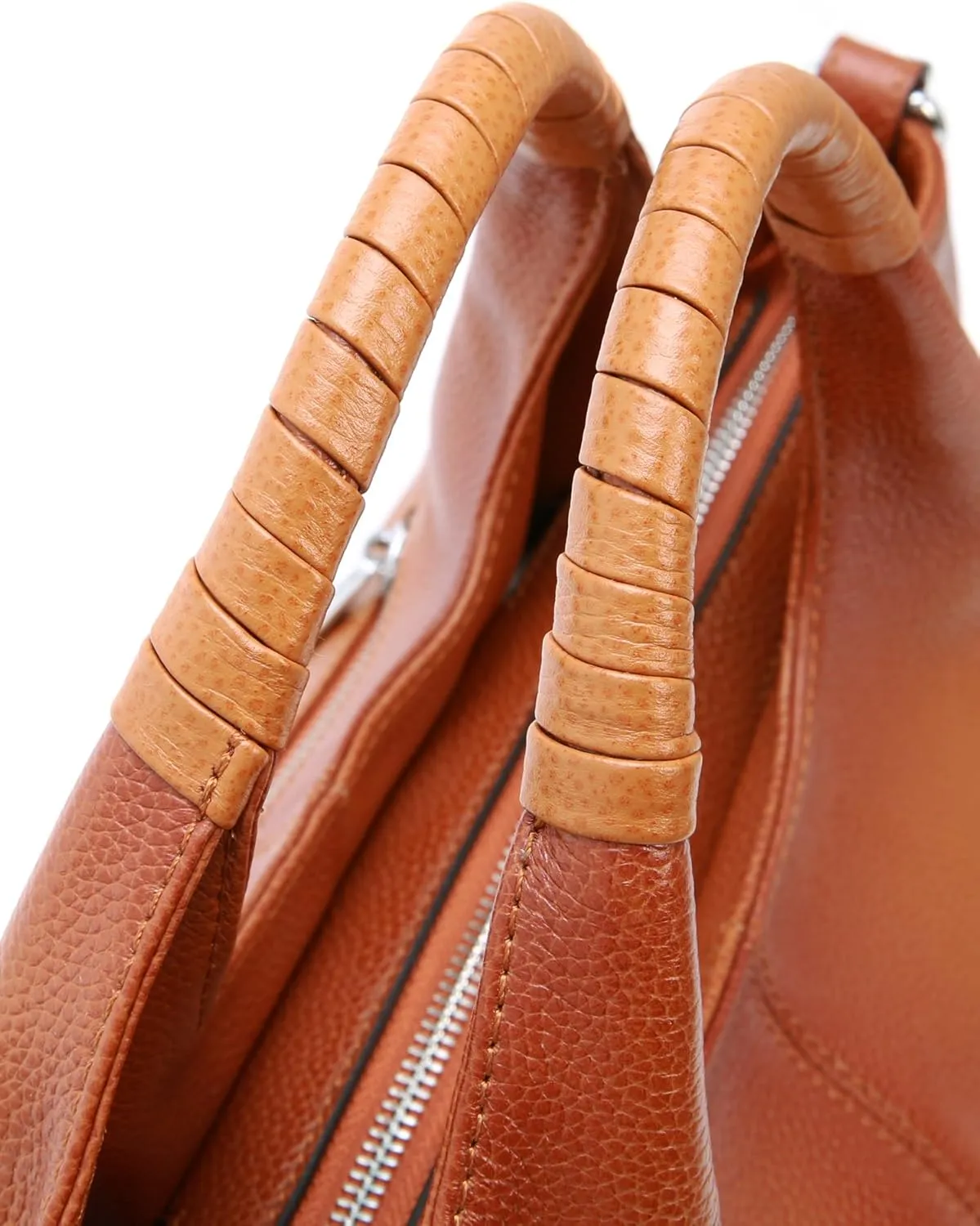 Genuine Leather Medium Satchel Handbags for Women | Stylish Crossbody Shoulder Tote Bag | Trendy Sorrel Hobo Purse