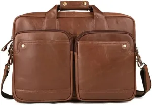 HBJWOV Business Briefcase Men's Business Handbag Office Bag Laptop Messenger Bag Men