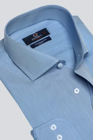 Light Blue Formal Autograph Shirt