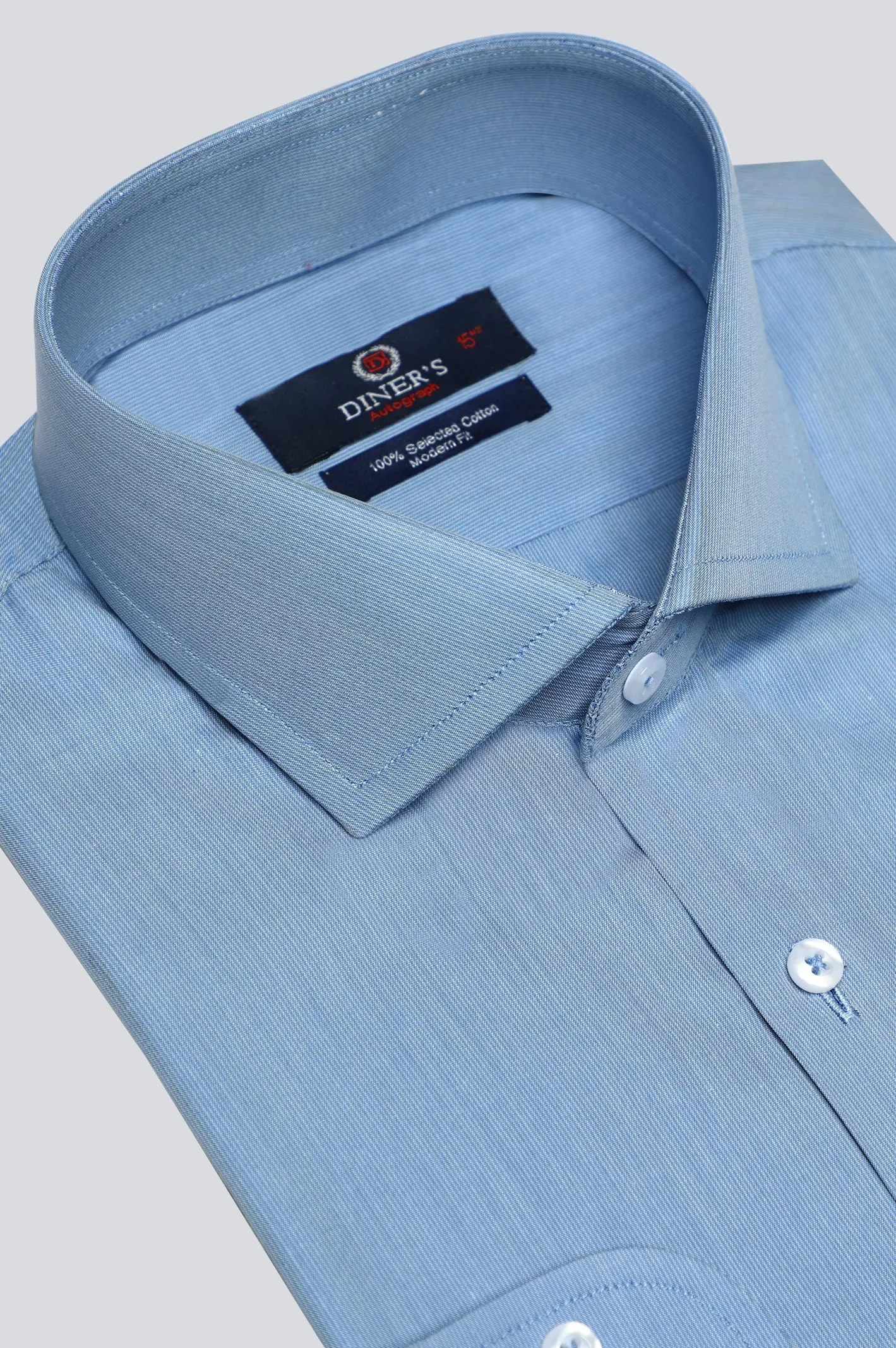 Light Blue Formal Autograph Shirt