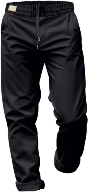 Mens Casual Pants Elastic Waist Relaxed Fit Drawstring Sweatpants Lightweight Comfy Jogging Atheltic Pants Baggy Lounge Pants