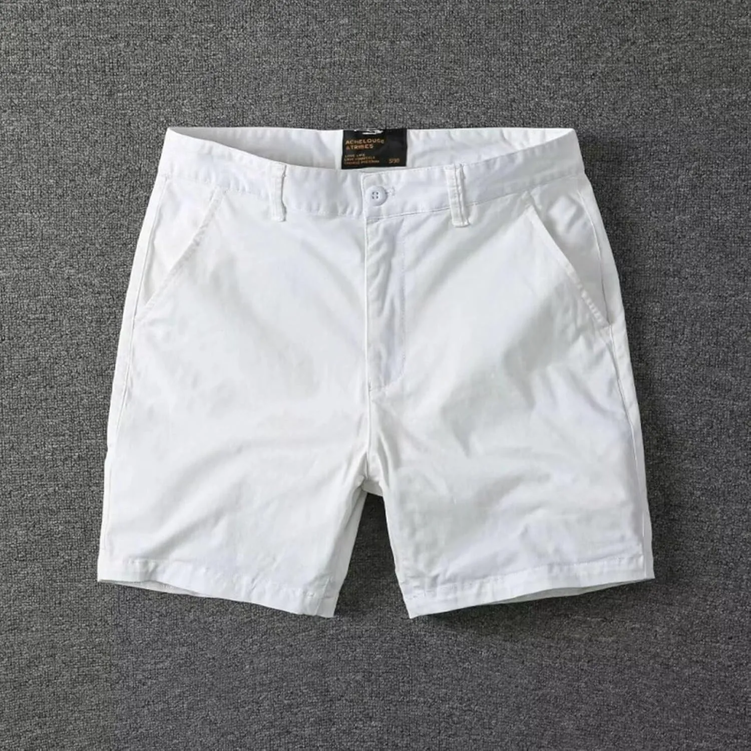 Mens Outdoor Casual Outdoor Button Waist Lightweight Relaxed Fit Running Fishing Hiking Shorts