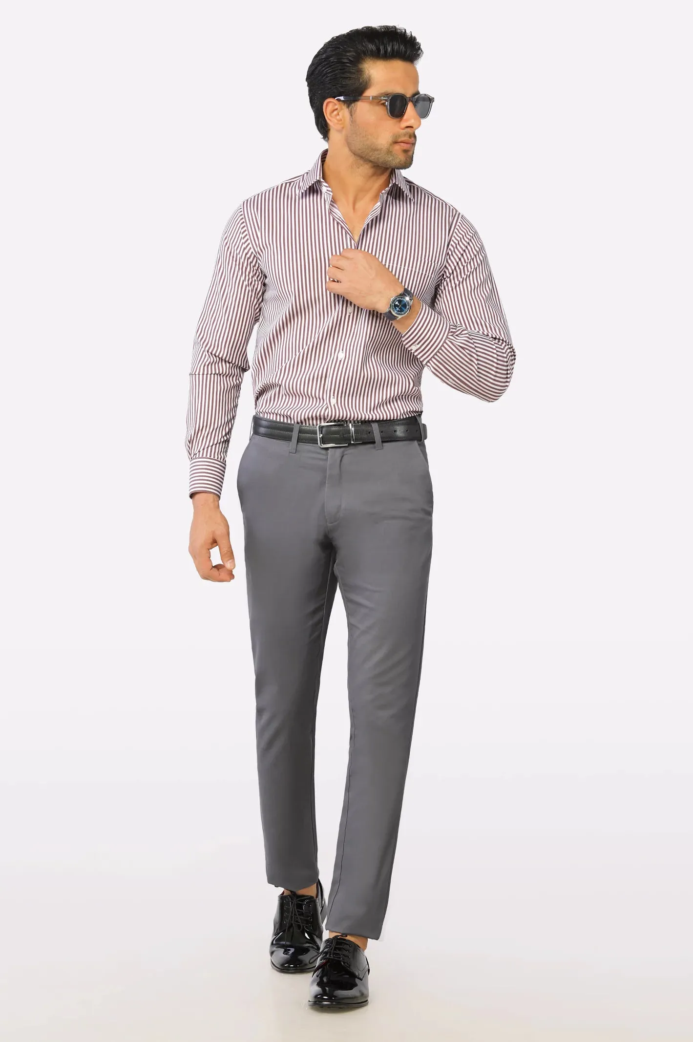 Multicolor Bengal Stripe Formal Shirt