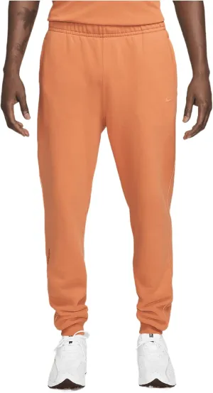 NOCTA Fleece Pants (FN7661-808, Hot Curry/Orange Trance/Orange Trance) Size X-Large