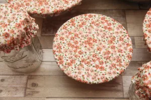 NON-PROP (PEACHY) Bowl, Jar, Cup, Plate COVERS; Hot Pad; Jar Opener; Peachy; MADE TO ORDER