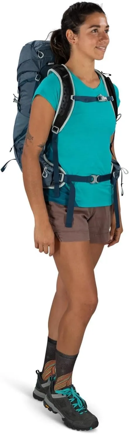 Osprey Tempest 30L Women's Hiking Backpack with Hipbelt, Jasper Green, WM/L