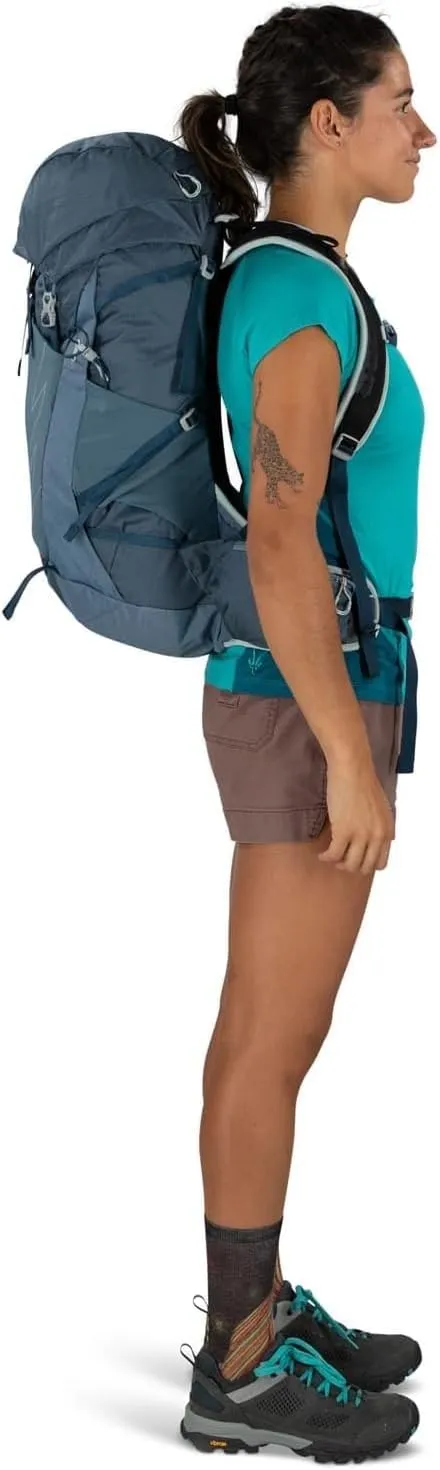 Osprey Tempest 30L Women's Hiking Backpack with Hipbelt, Jasper Green, WM/L