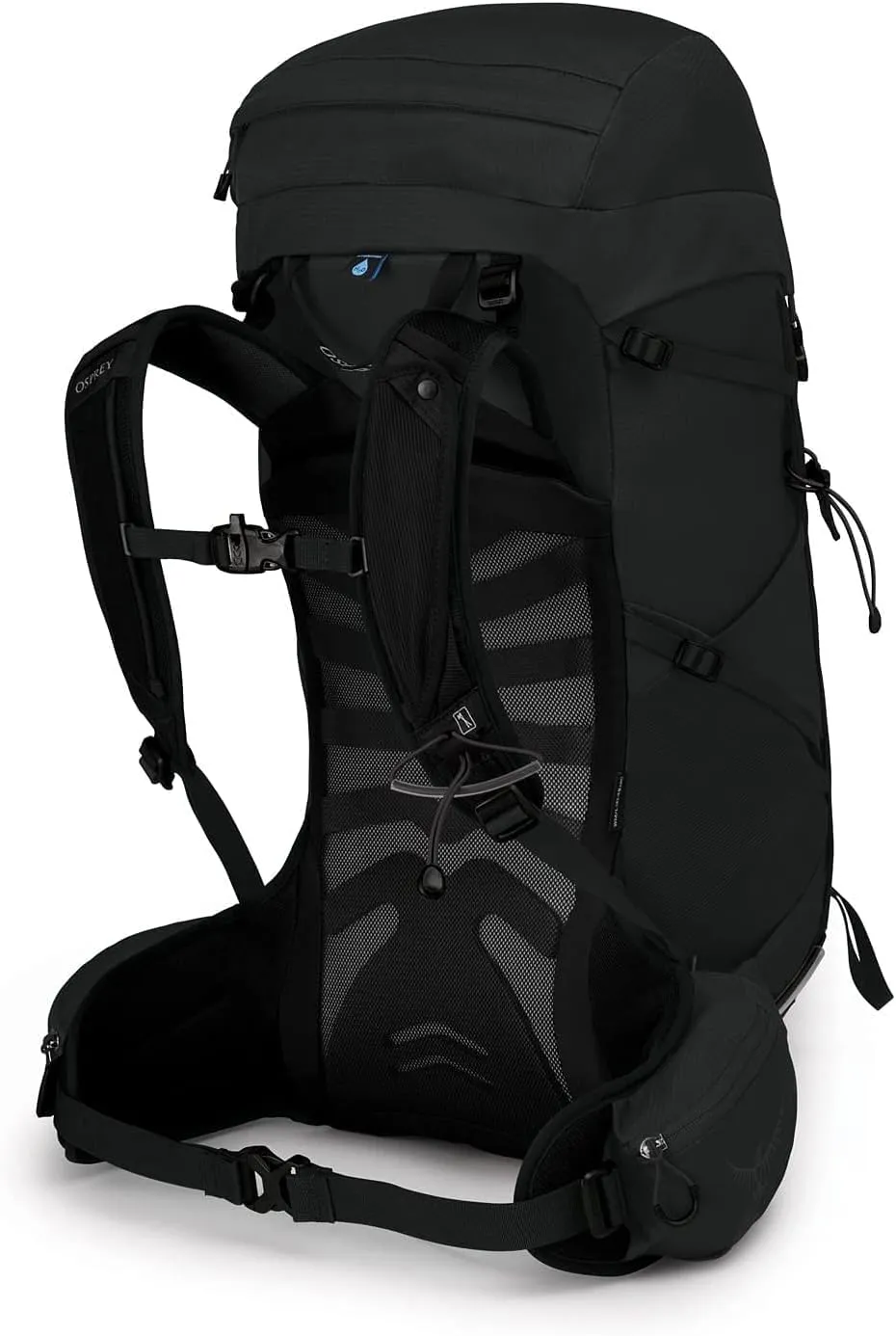Osprey Tempest 30L Women's Hiking Backpack with Hipbelt, Stealth Black, WXS/S