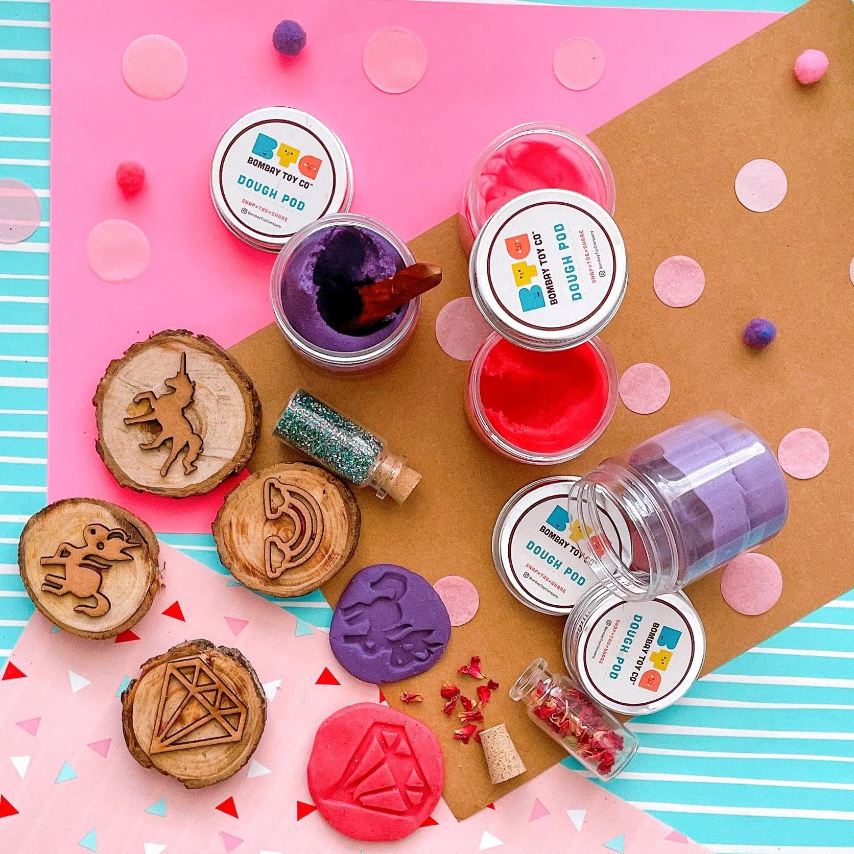Play Dough Theme Kit | Unicorn