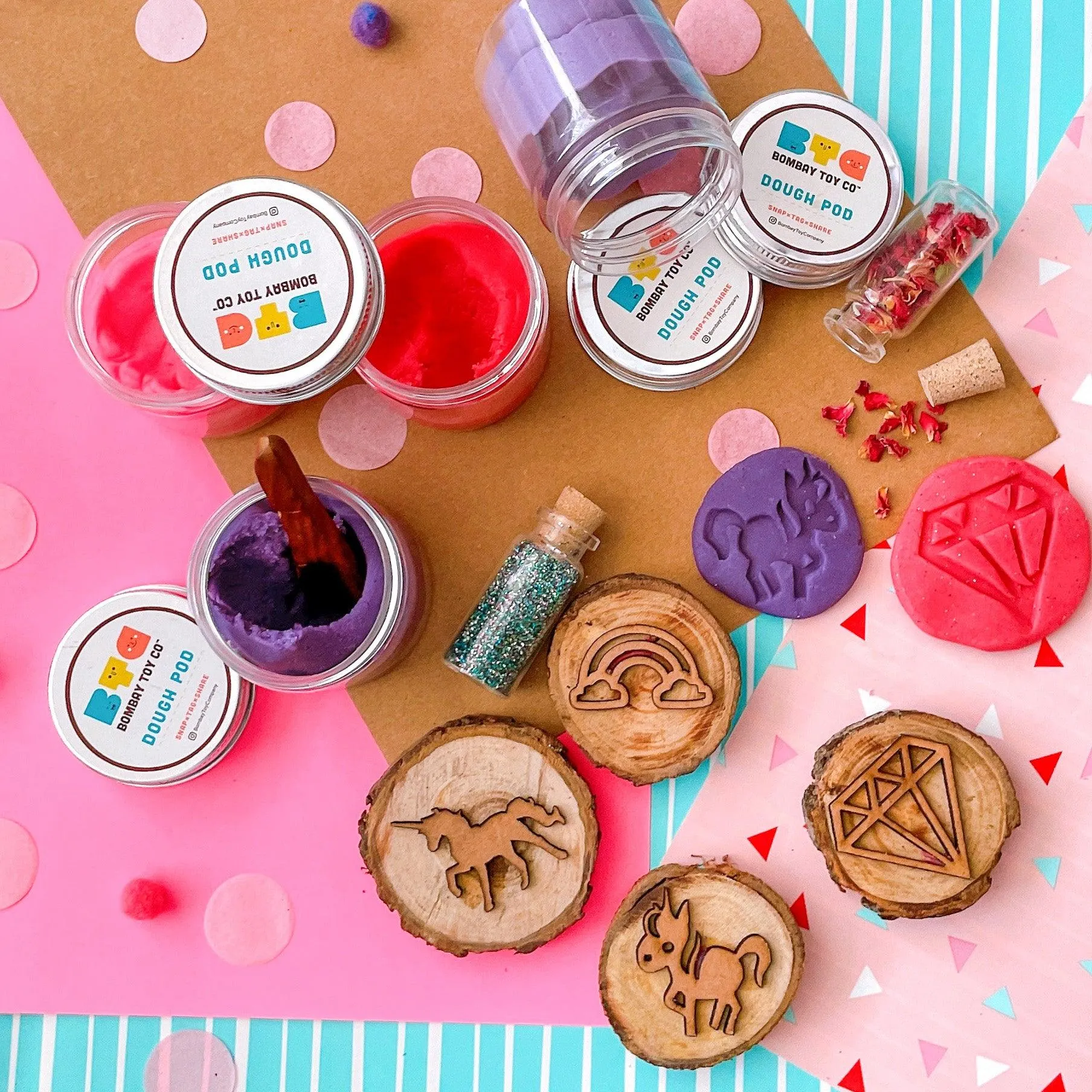 Play Dough Theme Kit | Unicorn