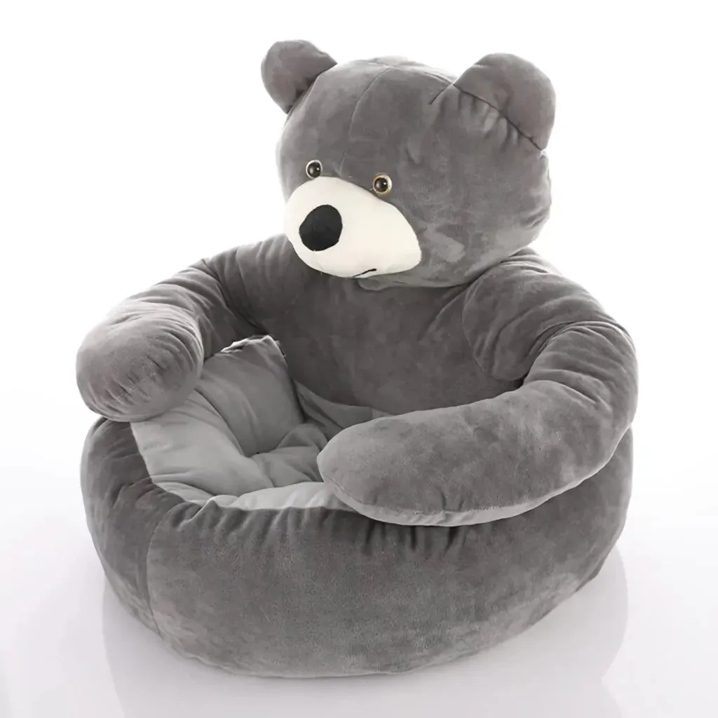 Plush Teddy Bear Pet Bed