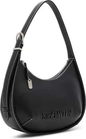 Steve Madden Quincyy Hobo with Logo Plate