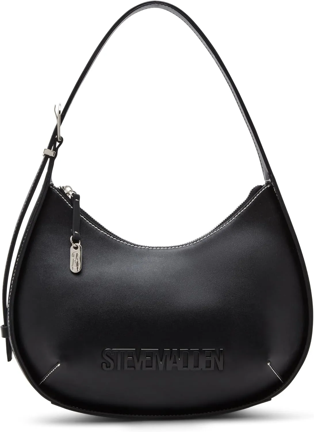 Steve Madden Quincyy Hobo with Logo Plate