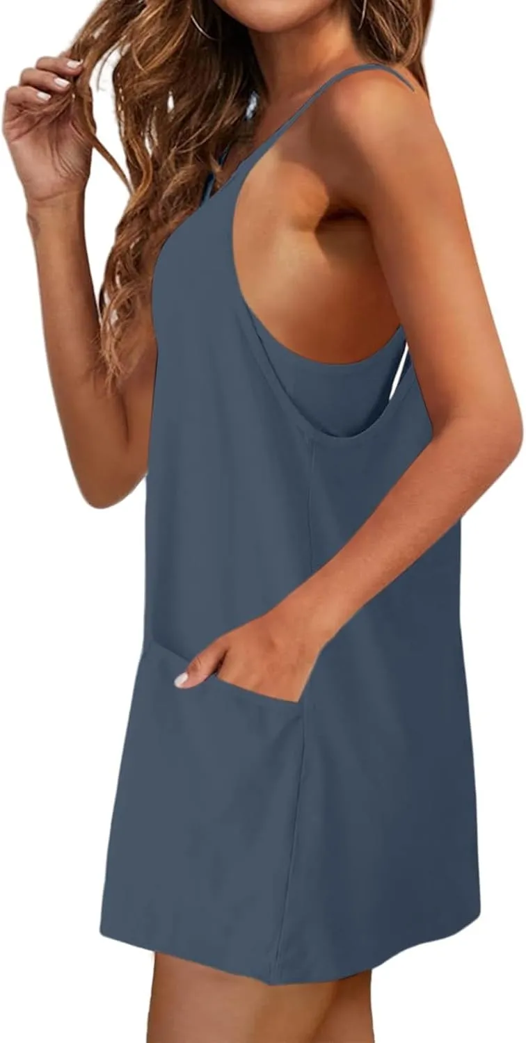 Sundresses for Women Casual Beach Summer Strapless Coverups Tube Tops Off The Shouder Dresses
