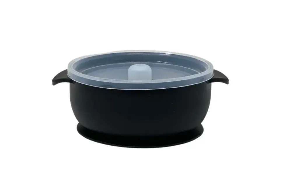 The Dearest Grey - Silicone Suction Bowls - Multiple Colors Available