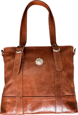 Vintage Leather Hobo Shoulder Bag, Large Tote Purse for Women, Tan ST-130