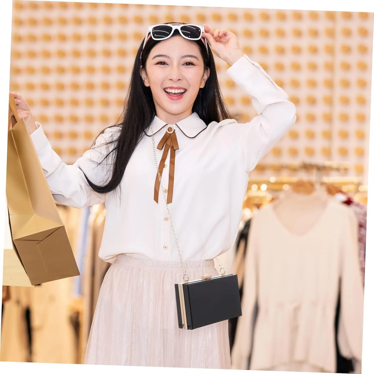 Woman Pouch Lady Phone Bag Fashion Clutch Purse Portable Shoulder Bag Lady Handbag Shoulder
