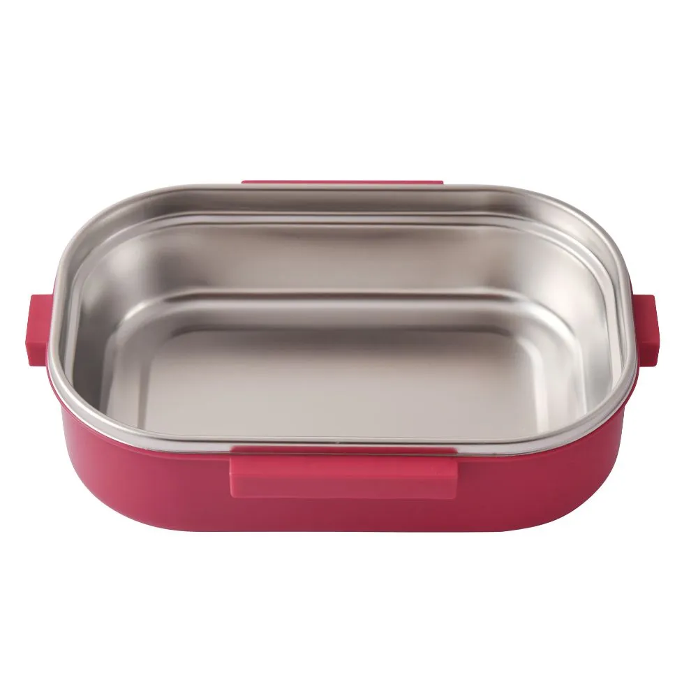 Youp Stainless Steel Pink Color Unicorn Theme Kids Lunch Box Carry - 700 Ml